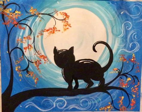 acrylic painting of a cat|how to paint a cat easy.